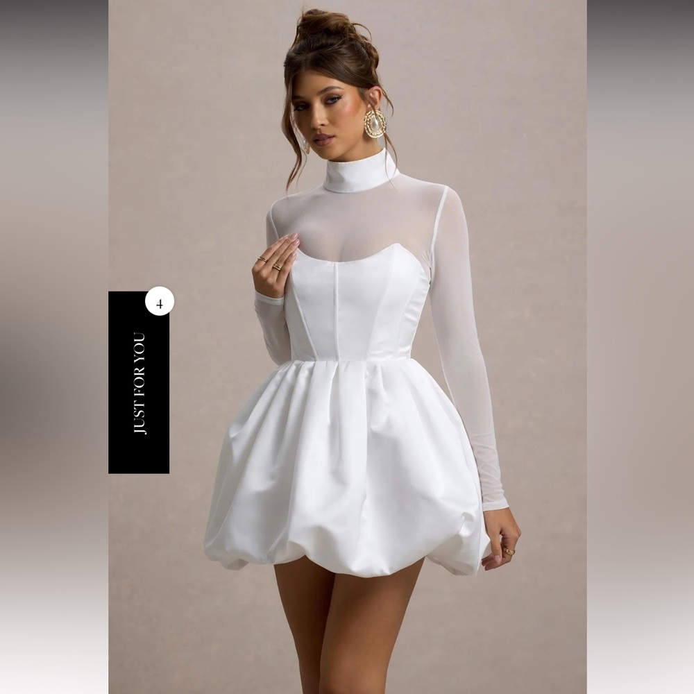 Club L London White Mini Dress